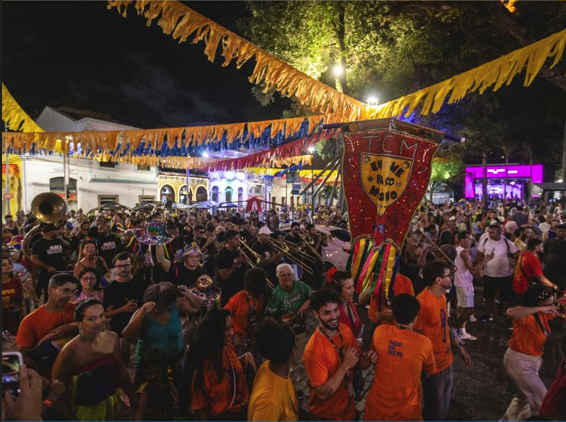 paçodivulgacao A comemoração contou com frevo e o encontro de diversas agremiações