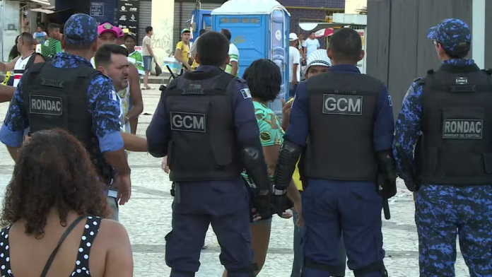 Guardas municipais do Recife
