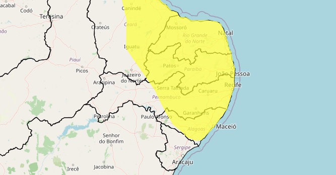 Reprodução Inmet