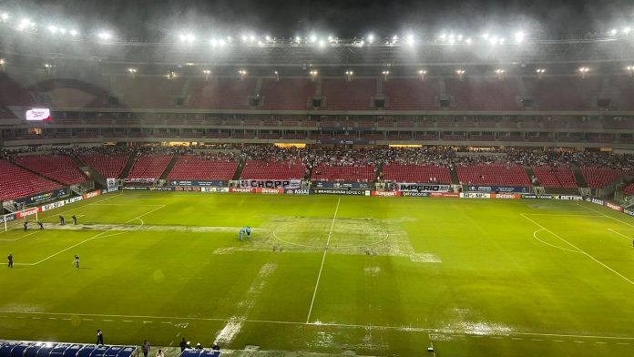 Arena Pernambuco durante Santa Cruz x Itabaiana, pela Série C - Eri Santos/CBN Recife