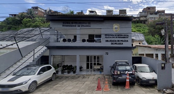 Delegacia de Ipojuca, no Grande Recife. Foto: Reprodução/Google Street View - Via G1